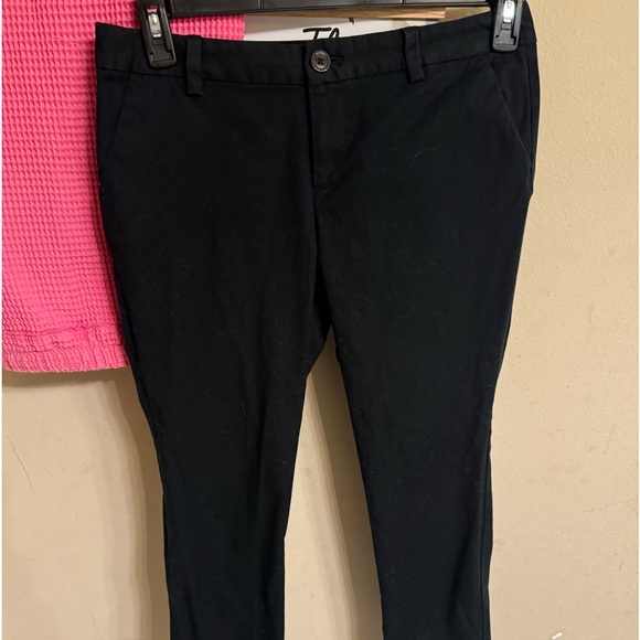 Women’s Ike navy chino crop pants sz 4 black inseam 25” - Picture 7 of 8